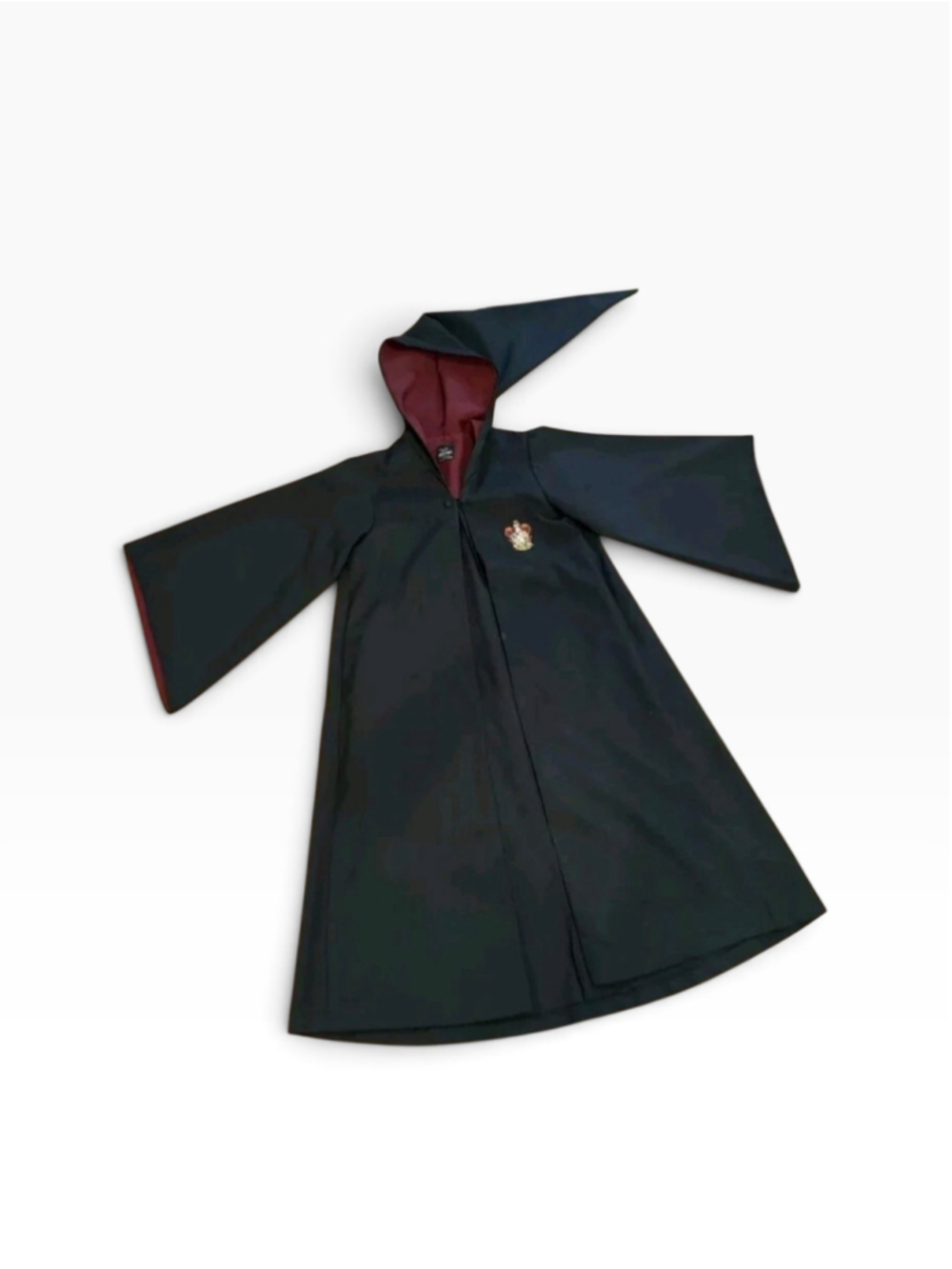 UNISEX Harry Potter Gryffindor Robe Size XXS Black Maroon UNIVERSAL STUDIOS